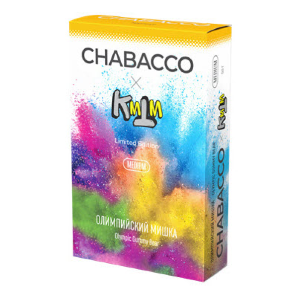 Смесь Chabacco Medium OLYMPIC GUMMY BEAR (ОЛИМПИЙСКИЙ МИШКА) 50 гр в Ростове-на-Дону