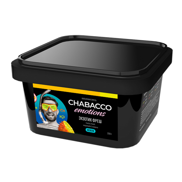 Смесь Chabacco Medium Emotions Exotic fresh (Экзотик фреш) 200 гр в Ростове-на-Дону