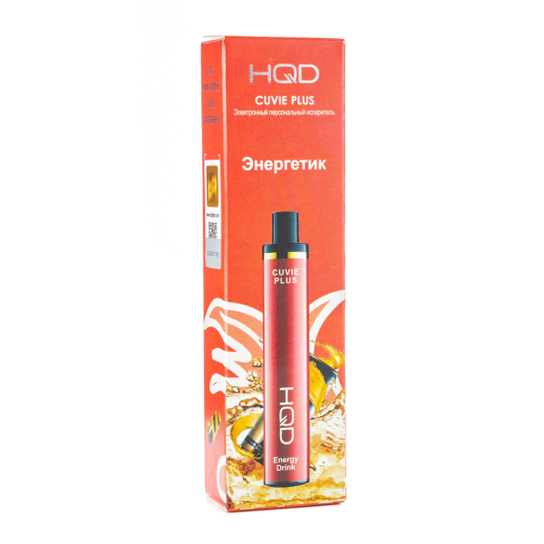 Одноразовая электронная сигарета HQD Cuvie Plus Energy Drink (Энергетик) 1200 затяжек в Ростове-на-Дону