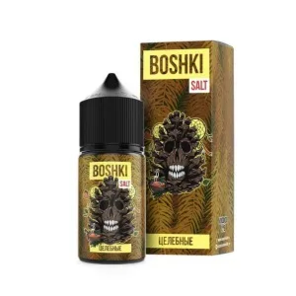 Жидкость BOSHKI Salt Целебные (Мёд трава чай хвоя) (30 мл, 20 мг/мл) в Ростове-на-Дону