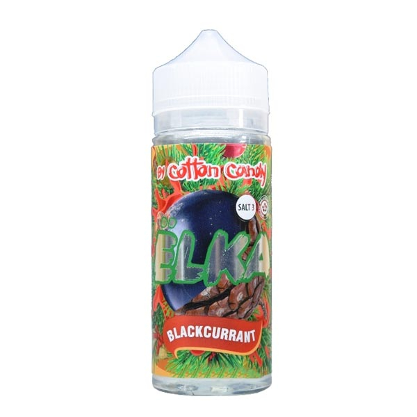 Жидкость Cotton Candy ЁLKA BLACKCURRANT (Хвоя С Мятой И Чёрной Смородиной) (120 мл, 0 мг/мл) в Ростове-на-Дону