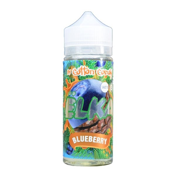 Жидкость Cotton Candy ЁLKA BLUEBERRY (Хвоя С Мятой И Черникой) (120 мл, 0 мг/мл) в Ростове-на-Дону