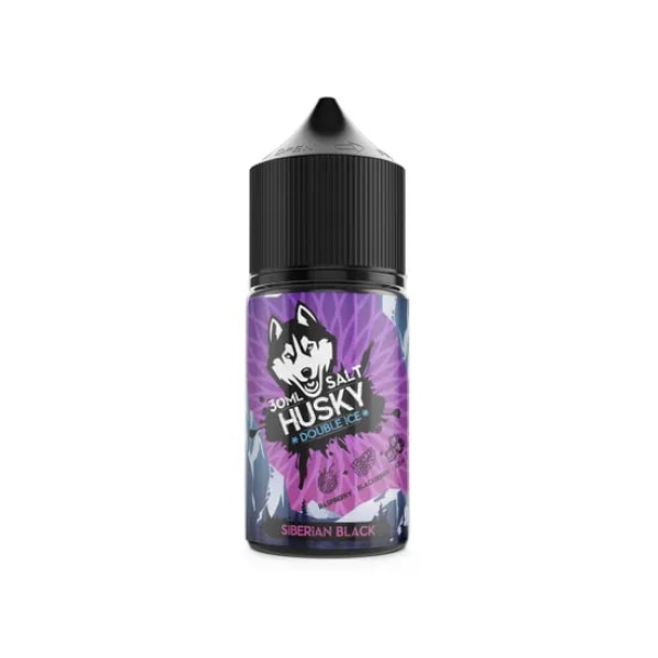 Жидкость Husky salt Double ice Siberian Black (Малина ежевика мята) (30 мл, 20 мг/мл) в Ростове-на-Дону