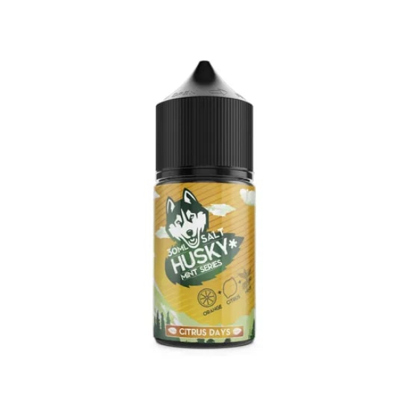 Жидкость Husky salt Mint series Citrus Days (Мороженное апельсин мята) (30 мл, 20 мг/мл) в Ростове-на-Дону