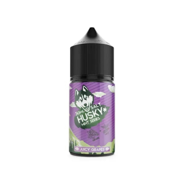 Жидкость Husky salt Mint series Juicy Grapes (Виноград холодок) (30 мл, 20 мг/мл) в Ростове-на-Дону