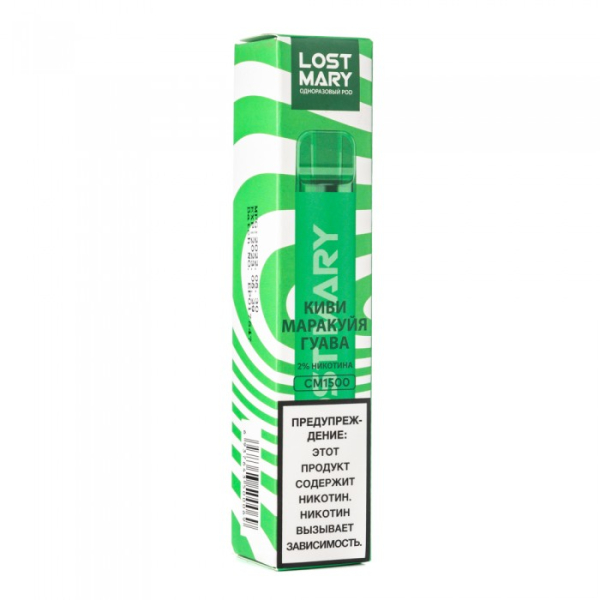Lost Mary Kiwi Passion Fruit Guava Киви Маракуйя Гуава, 1500 тяг в Ростове-на-Дону