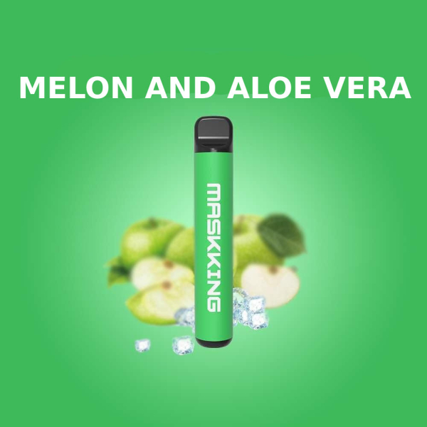 Одноразовая электронная сигарета Maskking High Pro Melon And Aloe Vera (Дыня Алоэ Вера) 1000 затяжек в Ростове-на-Дону