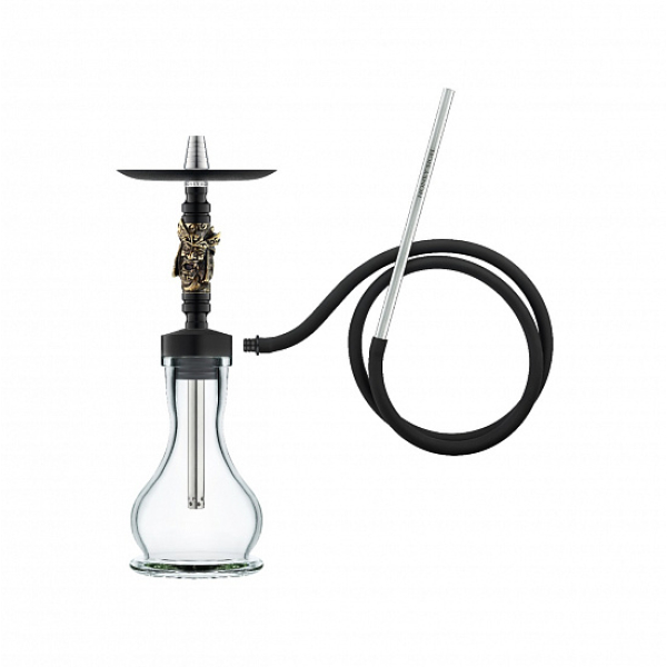 Кальян Honey Sigh Mini Dark Exclusive Samurai Серебристый (38 см) в Ростове-на-Дону