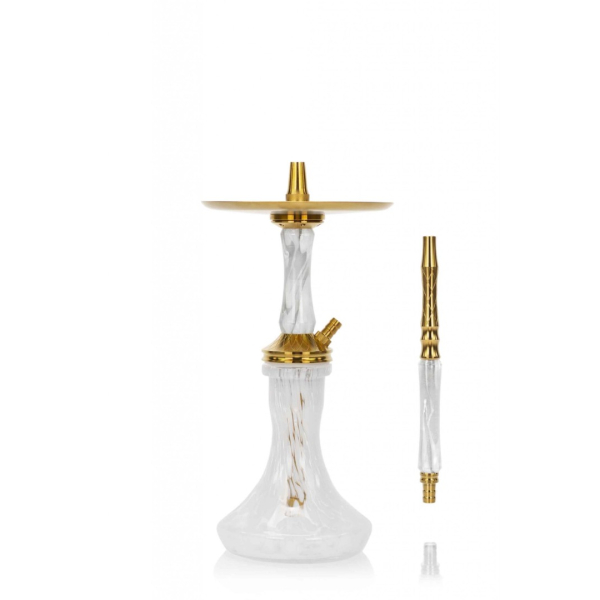 Кальян Ocean Hookah Kaif Small 2 (золотой,белый, 53 см) в Ростове-на-Дону