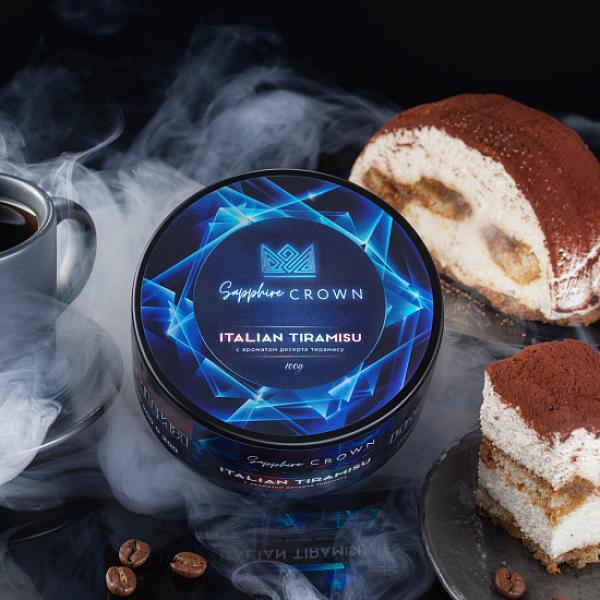 Табак Sapphire Crown Italian Tiramisu (Сливочный крем бисквит) 100 гр в Ростове-на-Дону
