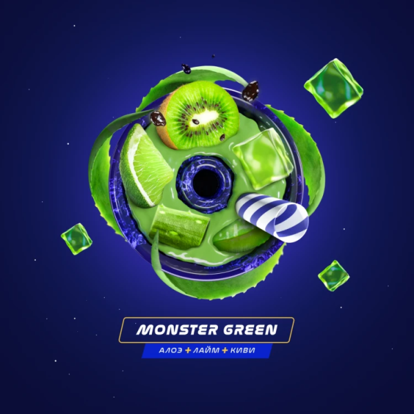 Паста Space Smoke LIGHT Mix Monster  Green (Зеленый Монстр) 30 гр в Ростове-на-Дону