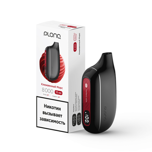 Электронка Plonq Max S 8000 Клюквенный Морс в Ростове-на-Дону