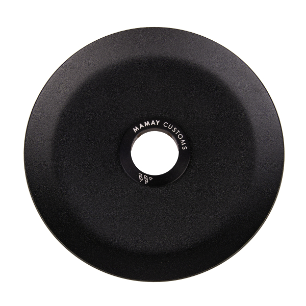 Кальян Mamay Customs Coilover Big Anod Золотой Сплеш Чёрный в Ростове-на-Дону