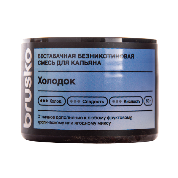 Бестабачная смесь Brusko Холодок 50 грамм в Ростове-на-Дону