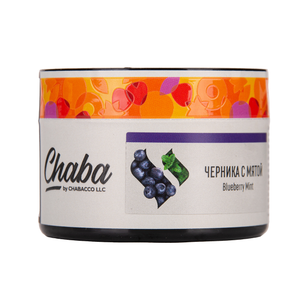 Бестабачная смесь Chaba Blueberry Mint Nicotine Free 40 грамм в Ростове-на-Дону