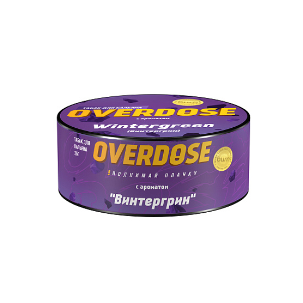 Табак Overdose Wintergreen 25 грамм в Ростове-на-Дону