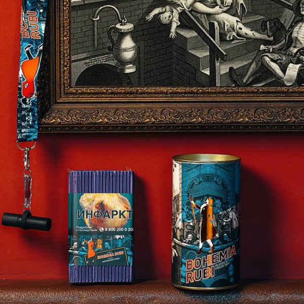 Табак Satyr Bohemia Rubi 100 грамм в Ростове-на-Дону