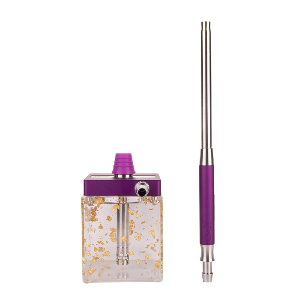 Кальян Hoob Subatom Royal Purple X Ss | Cube Mini Gold в Ростове-на-Дону