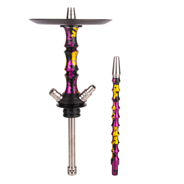 Кальян Mamay Customs Asian Micro Special Anod Пурпурно Золотой Камуфляж в Ростове-на-Дону