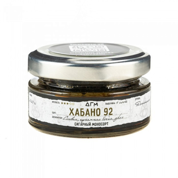 Табак Dogma Хабано 92 Сливки Купажная Бочка Орех 20 грамм в Ростове-на-Дону