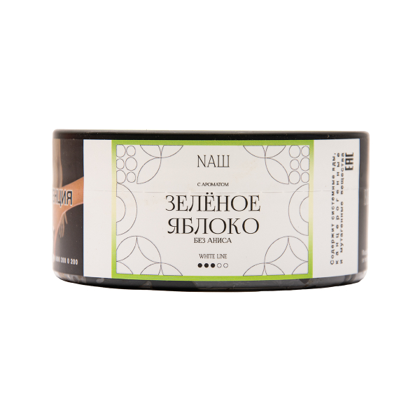 Табак NАШ White Зелёное Яблоко 100 грамм в Ростове-на-Дону