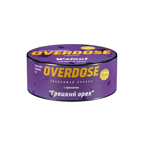 Табак Overdose Walnut 25 грамм в Ростове-на-Дону