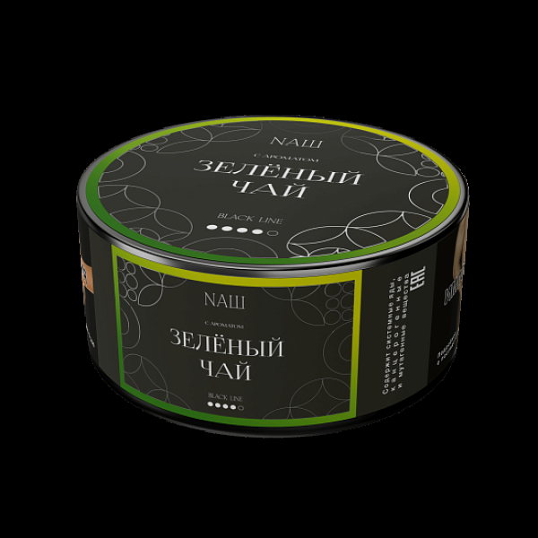 Табак Nаш Black Зелёный Чай 100 грамм в Ростове-на-Дону
