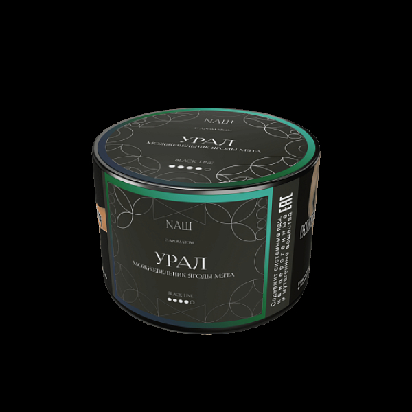 Табак Nаш Black Урал Можжевельник Ягоды Мята 40 грамм в Ростове-на-Дону