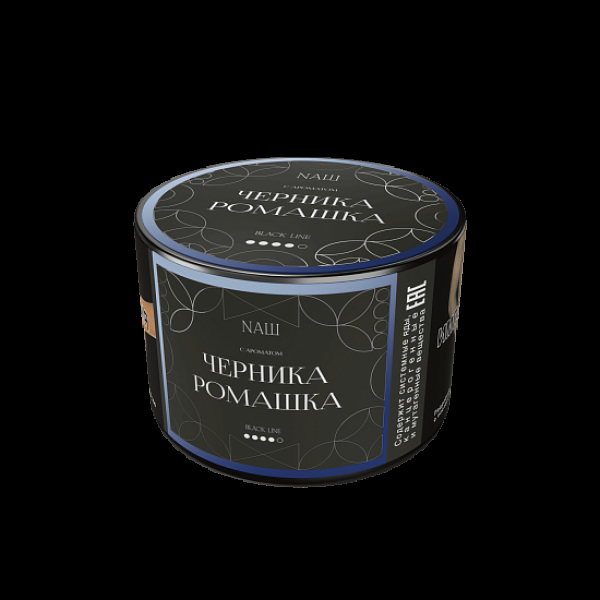 Табак Nаш Black Черника Ромашка 40 грамм в Ростове-на-Дону