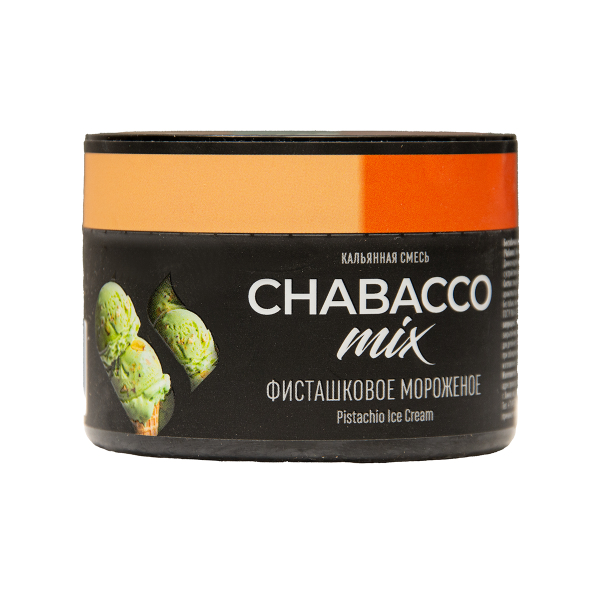 Бестабачная смесь Chabacco Mix Medium Pistachio Ice Cream 50 грамм в Ростове-на-Дону