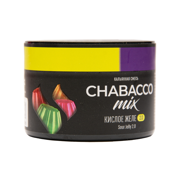Бестабачная смесь Chabacco Mix Medium Sour Jelly 2.0 50 грамм в Ростове-на-Дону