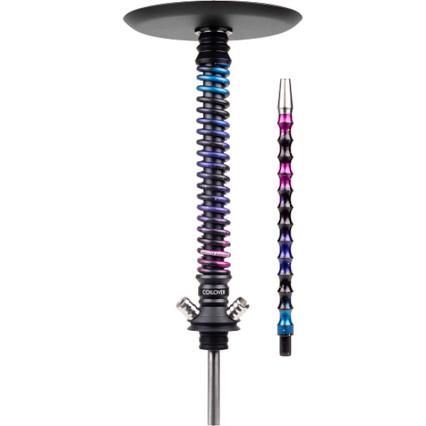 Кальян Mamay Customs Coilover Big Anod Черный Мат Dark Space в Ростове-на-Дону