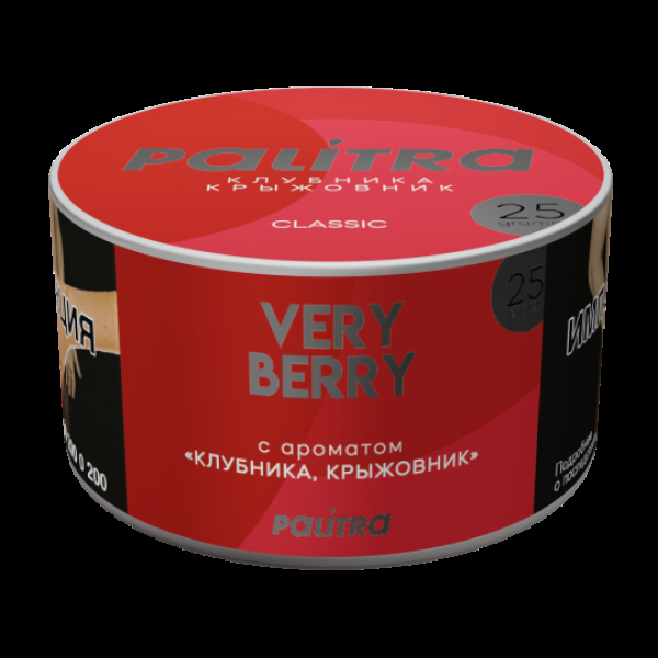 Табак Palitra Very Berry Клубника Крыжовник 25 грамм в Ростове-на-Дону