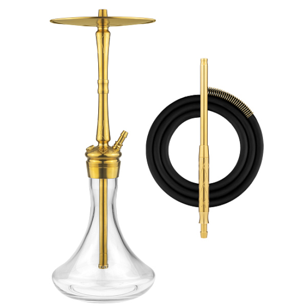 Кальян Hoob Go Pro Gold Фурнитура Gold Prima Быстросъёмное Блюдце в Ростове-на-Дону