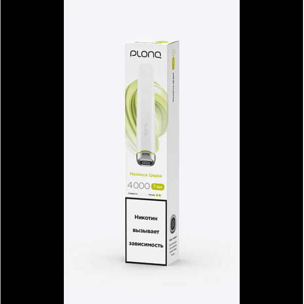 Электронка Plonq Plus Pro 4000 Мелиcса Цедра 4000 затяжек в Ростове-на-Дону