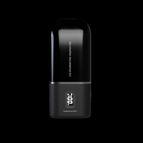 Электронка Soak 13 Ice Blueberries Raspberries Ледяная Черника Малина 13000 затяжек в Ростове-на-Дону
