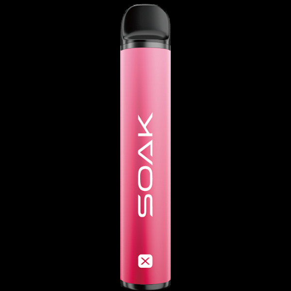 Электронка Soak X Raspberry Yogurt Малиновый Йогурт 2200 затяжек в Ростове-на-Дону