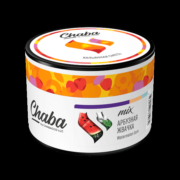 Бестабачная смесь Безникотиновая Chaba Mix Watermelon Gum Арбузная Жвачка 40 грамм в Ростове-на-Дону
